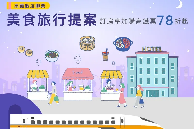 高鐵聯票｜美食旅行提案